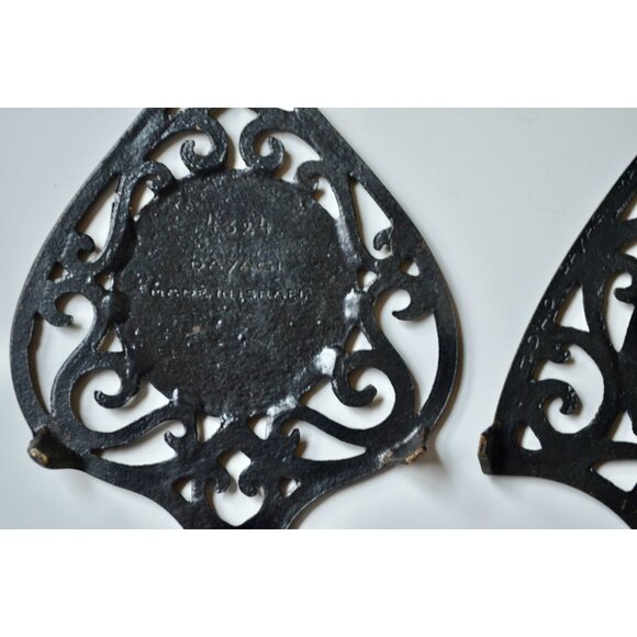 Dayagi Israel Brass Painted Trivet Set of 2 - Picture 7 of 7